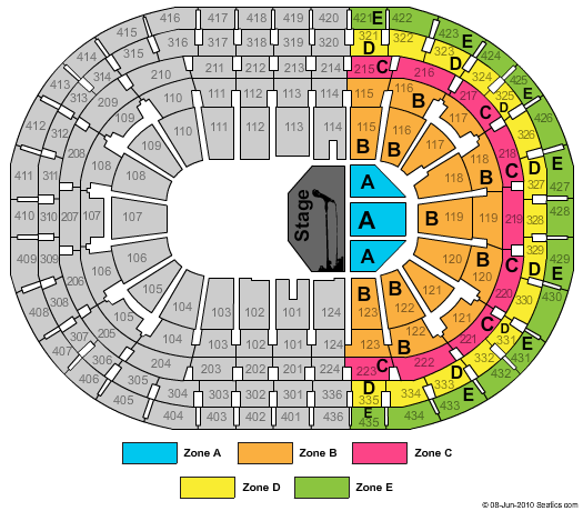 Centre Bell Celtic Woman Zone Seating Chart
